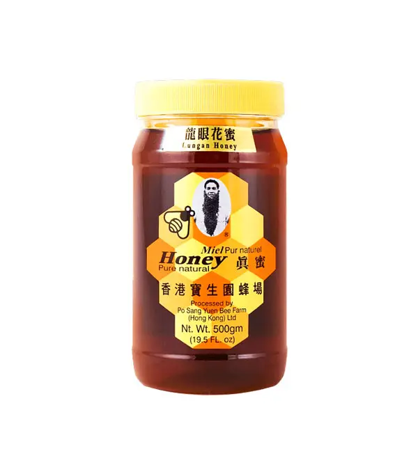 MIEL Pure Natural Honey - Longan Honey 香港宝生园龙眼花蜜 12x500g