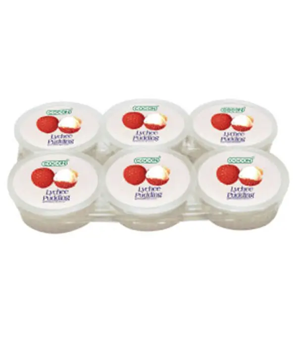COCON Pudding -  Lychee Flavor COCON 荔枝布丁 12/6/118g