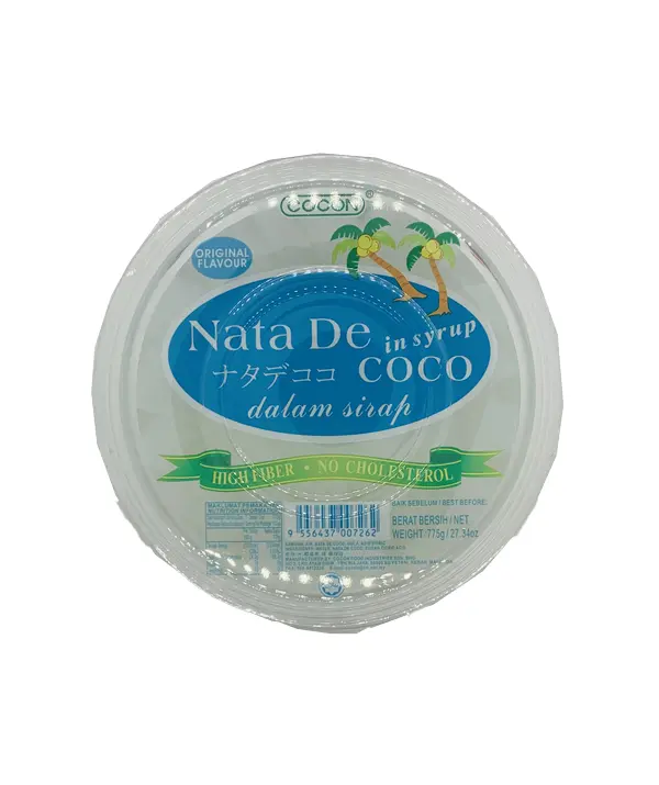 COCON Pudding - Kingo Pudding - Original Flavour COCON 大碗原味椰果布丁 12x775g