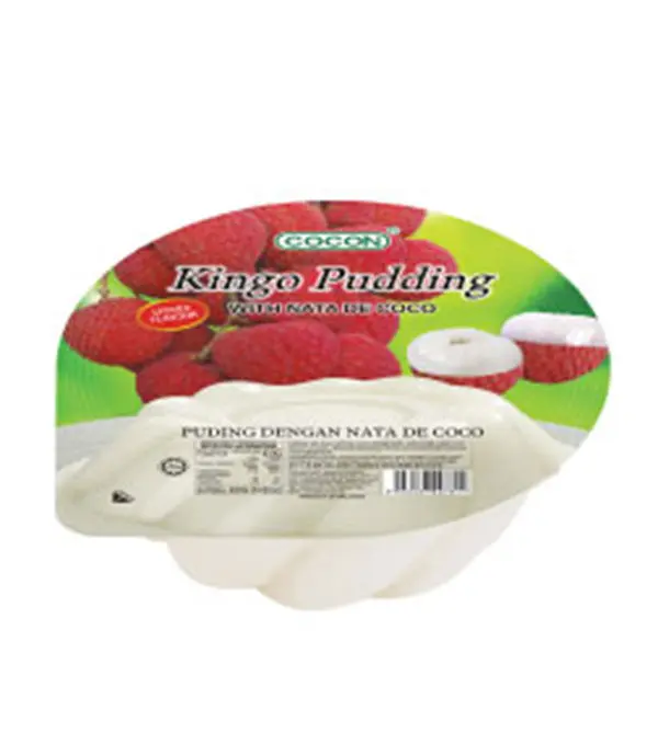 COCON - Kingo Pudding - Lychee Flavour COCON 大碗荔枝布丁 12x420g