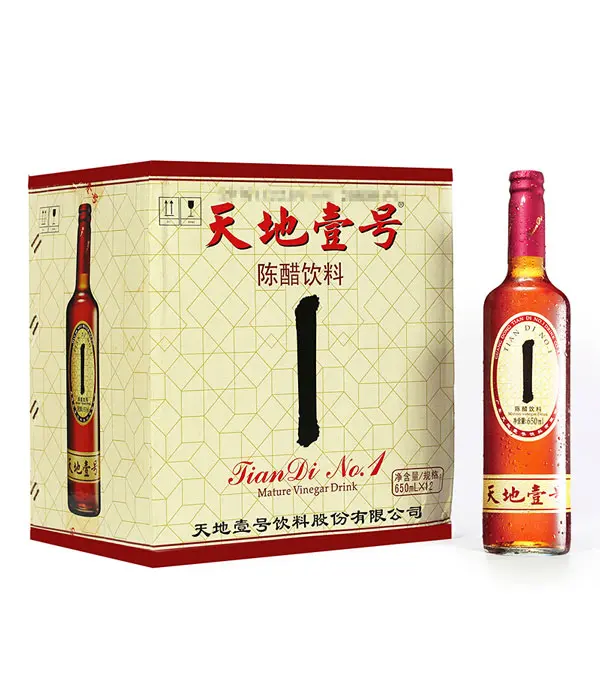 TianDiNo1 Mature Vinegar Drink 天地一号 陈醋饮料 12x650