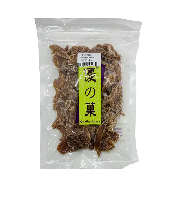 Quality Snack Preserved Plum 优之果 想思梅条 30X8oz