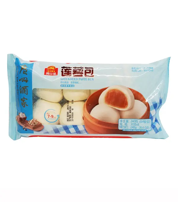 LiKouFu Lotus Seed Paste Bun 利口福 莲蓉包 24x240g