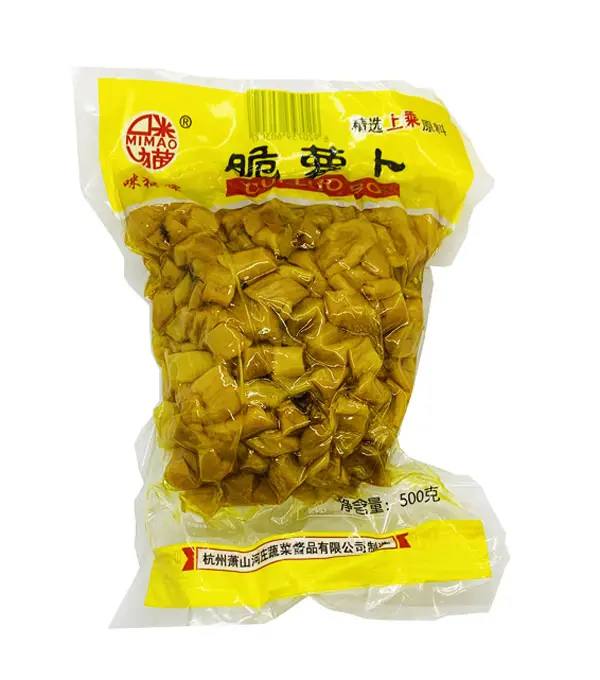 MIMAO Crispy Radish 咪猫 脆萝卜 25x500g