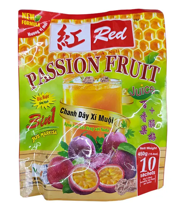 MYJUICE Passion Fruit 3in1 powder  酸梅百香果饮料 24x20/0.42oz