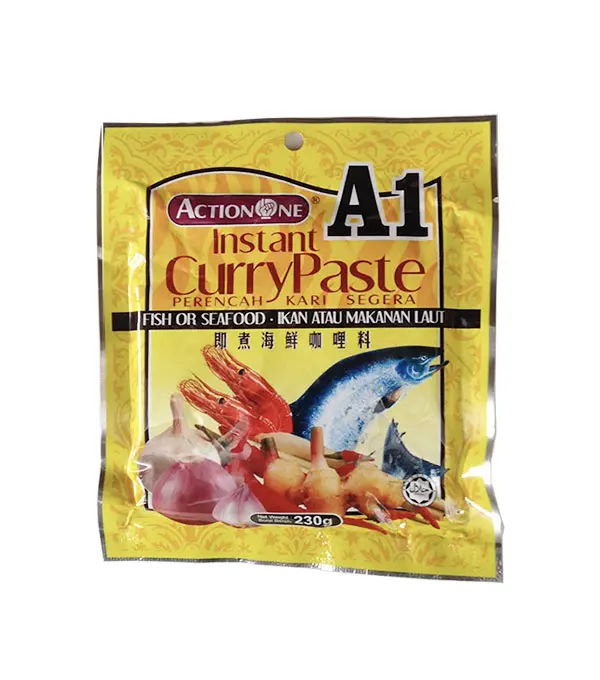A1 Inst Curry Paste - Seafood 即煮海鲜咖喱料 12psx230g