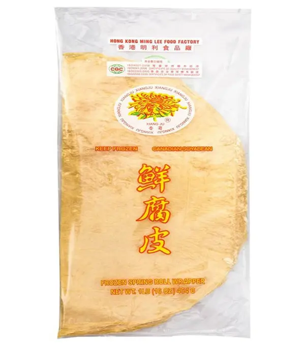 Frozen Spring Roll Wrapper 香菊鲜腐皮 40x16oz