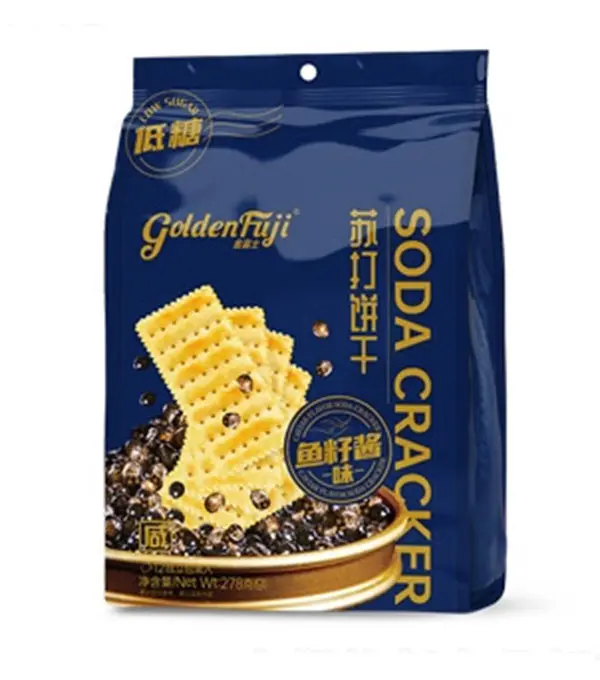 GFJ Caviar-flavored soda crackers 金富士 鱼子酱味苏打饼 18x278g