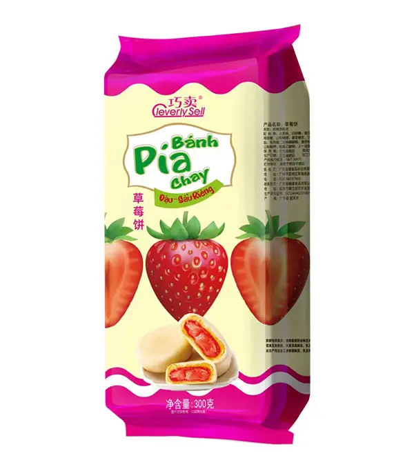 CS Banh Pia Chay  Strawberry Cake 巧卖 草莓饼 30 X 300g
