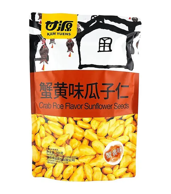  GY Sunflower Seeds Crab Roe 甘源牌 蟹黄味瓜子仁 20 X 285g