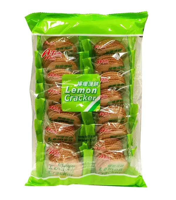 A-TASTE Lemon Cracker A-TASTE 柠檬薄饼 18x264g