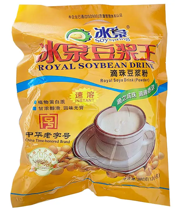 SOYSPRING Royal Soybean Drink Powder 冰泉 豆浆王 24x360g