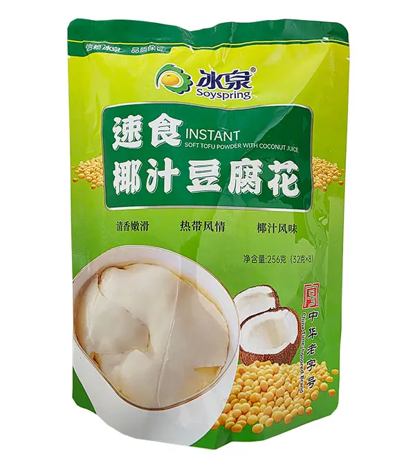 SOYSPRING Inst Soft Tofu Powder - Coconut 冰泉 椰汁豆腐花 30x256g