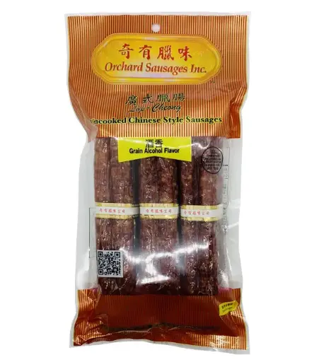 [10101] Orchard Chinese Alcohol Flavor Sausage 奇有广式酒香腊肠 30x14oz