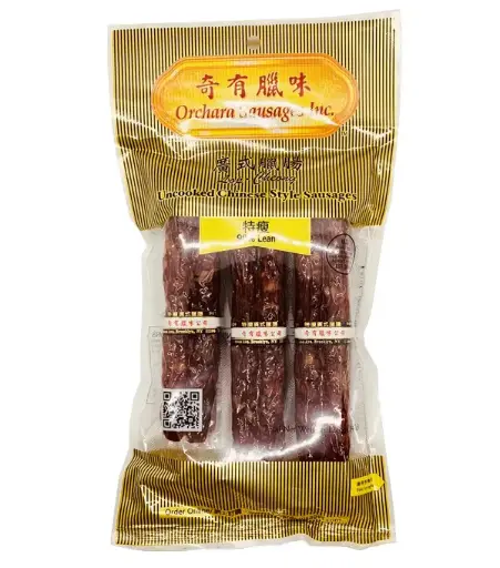 [10103] Orchard Chinese 90% Lean Sausage 奇有广式特瘦腊肠 30x12oz