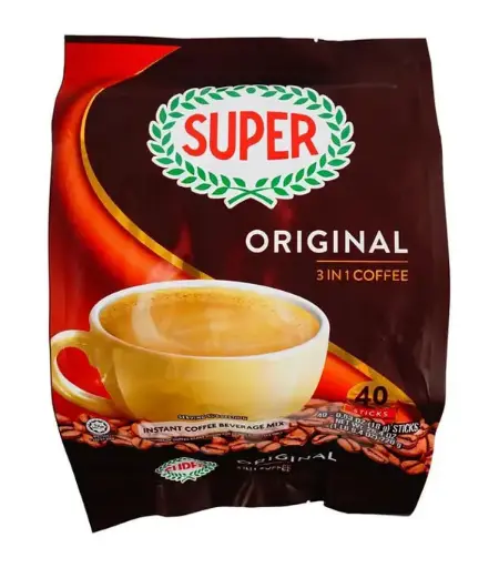 [20301] Super Inst Coffee - 3 in 1  Super超级 三合一咖啡 20x40x20g