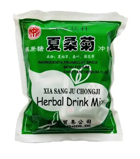 [20405] ZHONG  Xia Sang Ju Herbal Drink Mix 中牌 无蔗糖 夏桑菊 冲剂 50x7oz