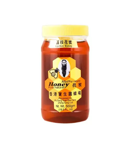 [20501] MIEL Pure Natural Honey -  Lychee  Honey 香港宝生园荔枝花蜜 12x500g