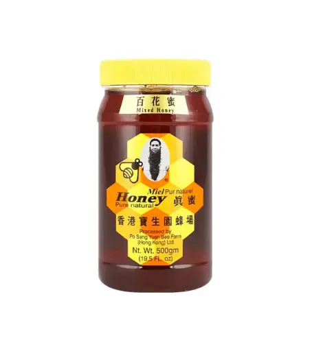 [20504] MIEL Pure Natural Honey - Mixed 香港宝生园百花蜜 12x500g