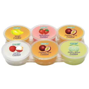 [30103] COCON Pudding - Mix Flavor COCON 什锦布丁 12x6x118g