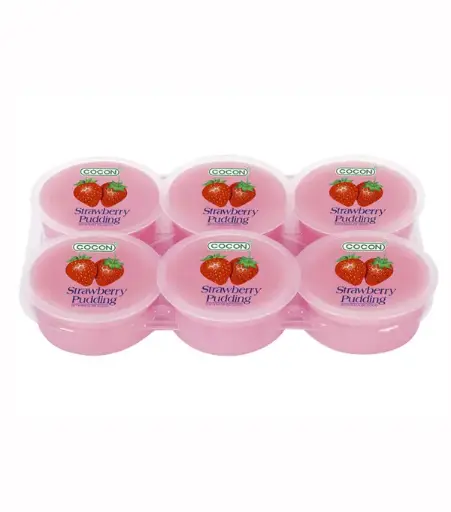 [30104] COCON Pudding - Strawberry Flavor COCON 草莓布丁 12x6x118g