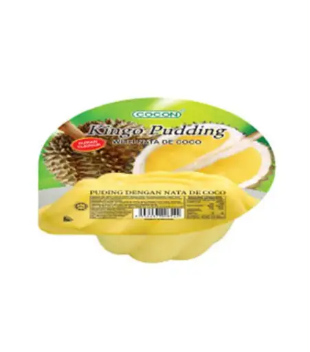 [30107] COCON - Kingo Pudding - Durian Flavor COCON 大碗榴莲布丁 12x420g