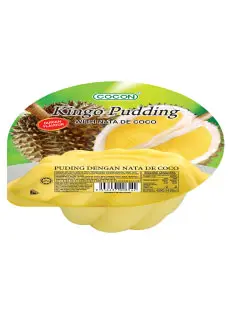 [30107] COCON Pudding - Kingo Pudding - Durian Flavour COCON 大碗榴莲布丁 12x420g