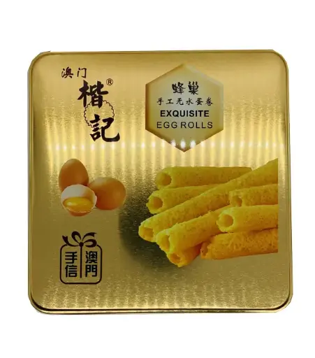 [30244] Macau Kaiji Honeycomb Egg Roll 澳门楷记 蜂巢鸡蛋卷 12x16oz