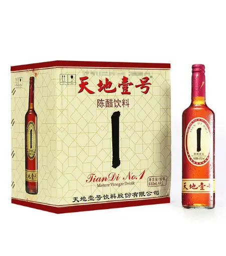 [30261] TianDiNo1 Mature Vinegar Drink 天地一号 陈醋饮料 12x650