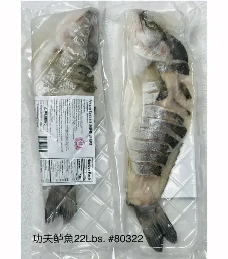 [80322] TRUST Flozen Seabass 信牌 功夫鲈鱼 22磅装 22Lbs