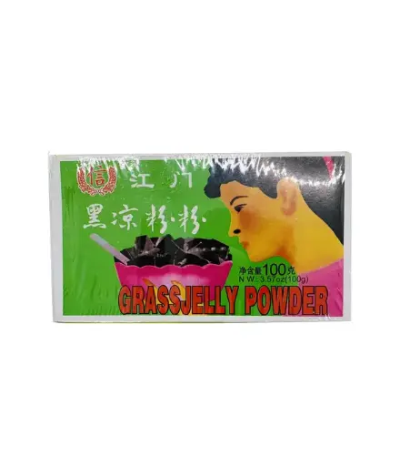 [299086] TRUST Grass Jelly Powder 信牌 纯正黑凉粉粉  120X100g