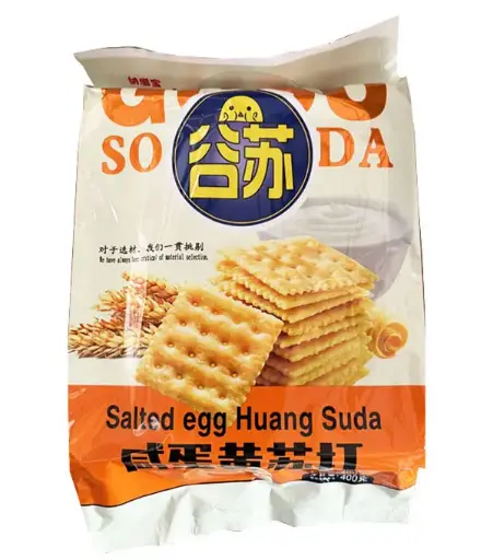 [30211] NaZiBa GuSu Salted Egg Soda Cracker 谷苏 咸蛋黄苏打饼12x400g