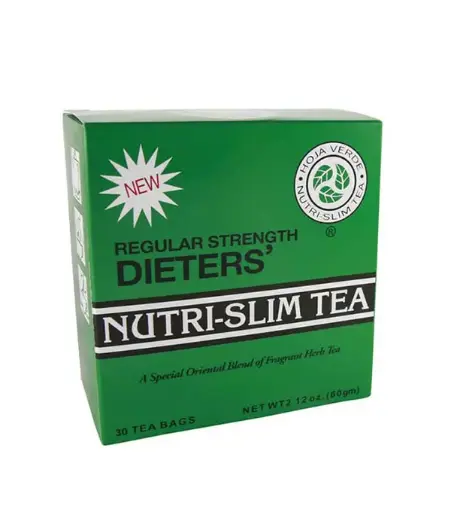 [20402] Nutri-Slim Regular Strength Dieters' Tea  三叶牌 中强 瘦身茶 12x 30b/60g