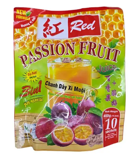 [20215] MYJUICE Passion Fruit 3in1 powder  酸梅百香果饮料 24x20/0.42oz