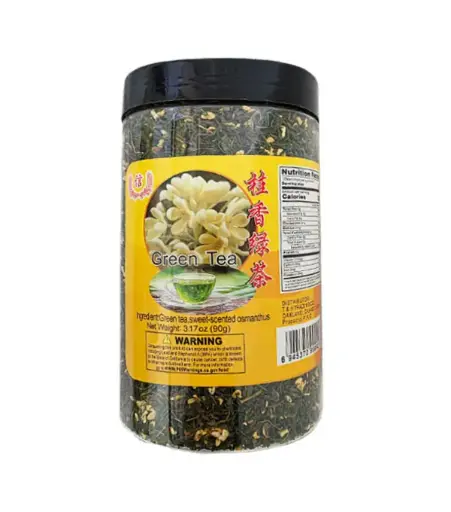 [30408A] TRUST Flos Chrysanthemum Morifolium 信牌 桂花绿茶 20X3.17oz 