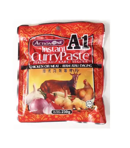 [60100] A1 Inst Curry Paste - Meat 即煮肉类咖喱料 12psx230g 