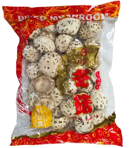 [70347] YUBI Dried Mushroom 天白花菇 4-5 CM 25x454g