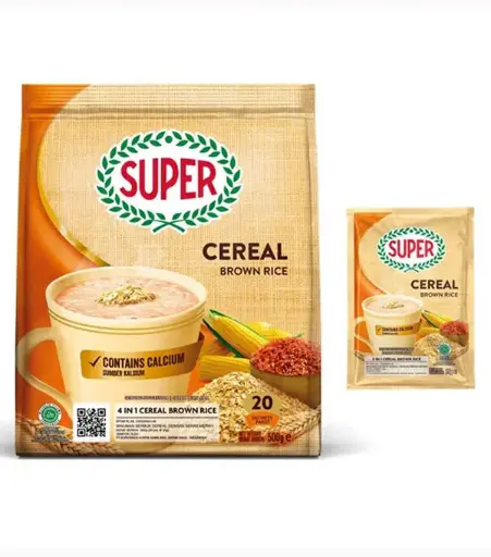 [20311] Super 4 in 1 Cereal Brown Rice 超级 红糙米4合1 麦片 24x20