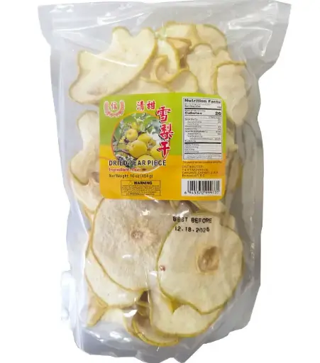 [31027] TRUST DRIED PEAR PIECE 信牌 清甜雪梨干 18 x 454g