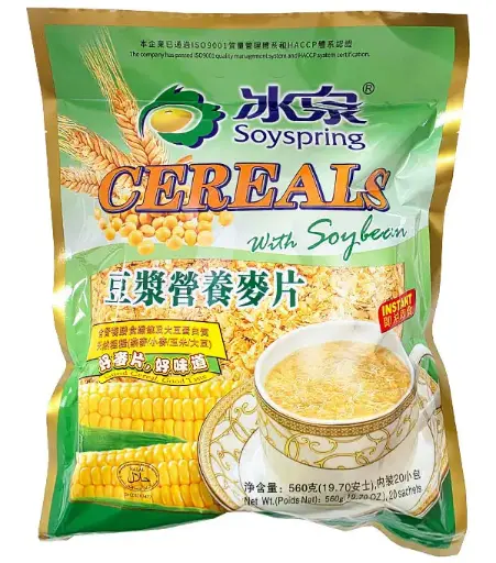 [20606] SOYSPRING Cereal - Soybean 冰泉 豆浆营养麦片 12x560g