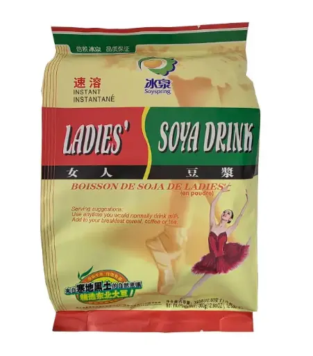 [20607] SOYSPRING Ladies Soya Drink 冰泉 女人豆浆 24x360g